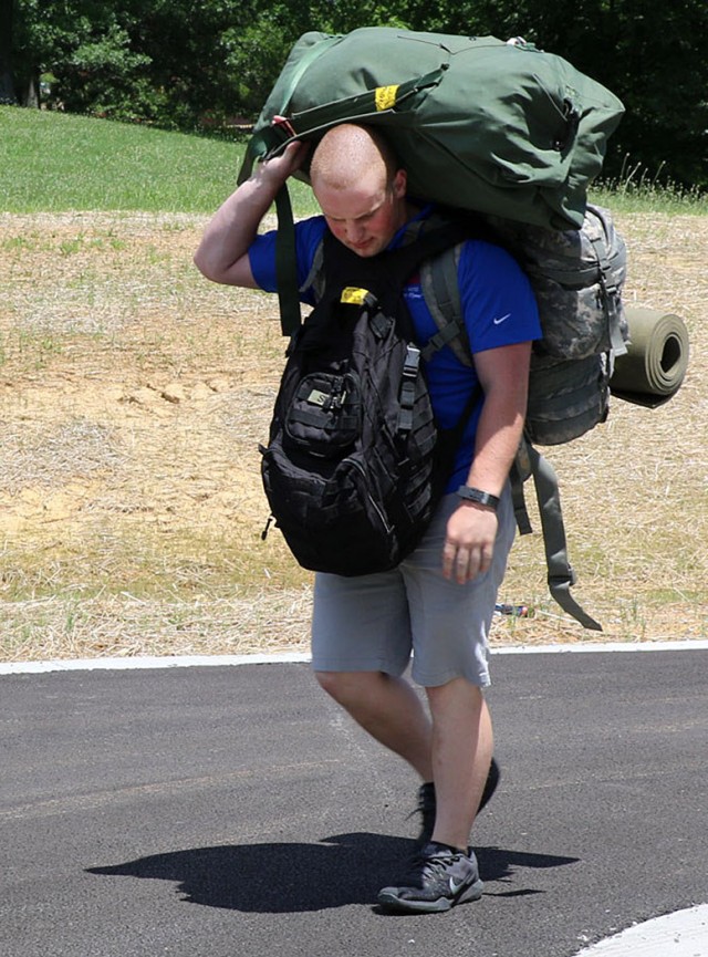 Cadets arrive for summer camp at Fort Knox