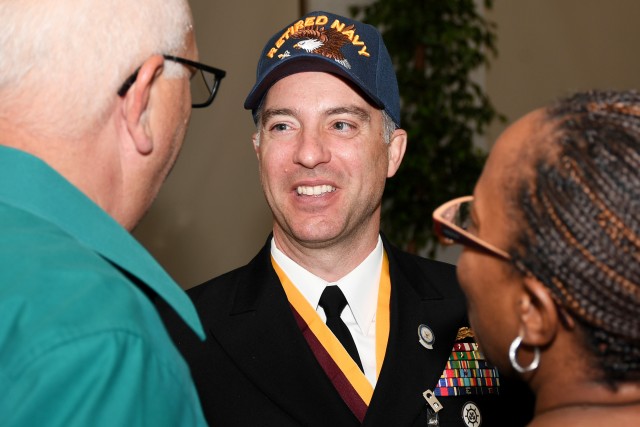 SDDC Sailor "piped ashore" after 21 year career