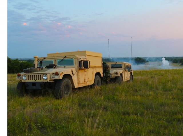 Simulated indirect fire