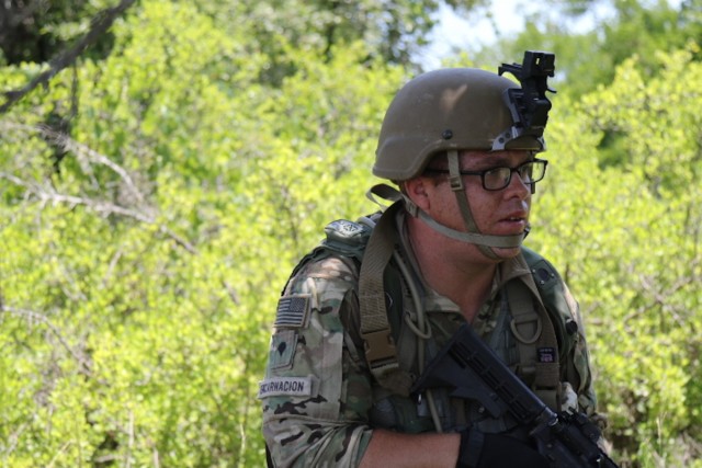 Advancing on a target