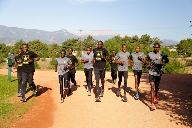 WCAP track and field Soldier athletes