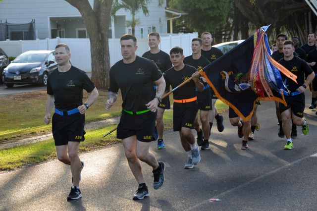 'Bronco' Brigade participates in 25ID Army Birthday Run