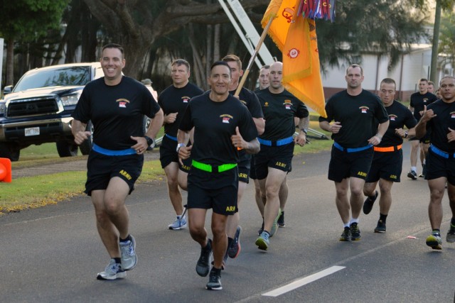 'Bronco' Brigade participates in 25ID Army Birthday Run