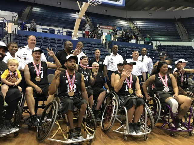 Signed. Sealed. Delivered - Team Army brings home third straight gold medal in wheelchair basketball