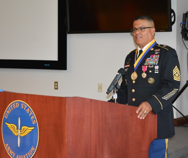 Legacy of service: Aviation training sergeant major retires