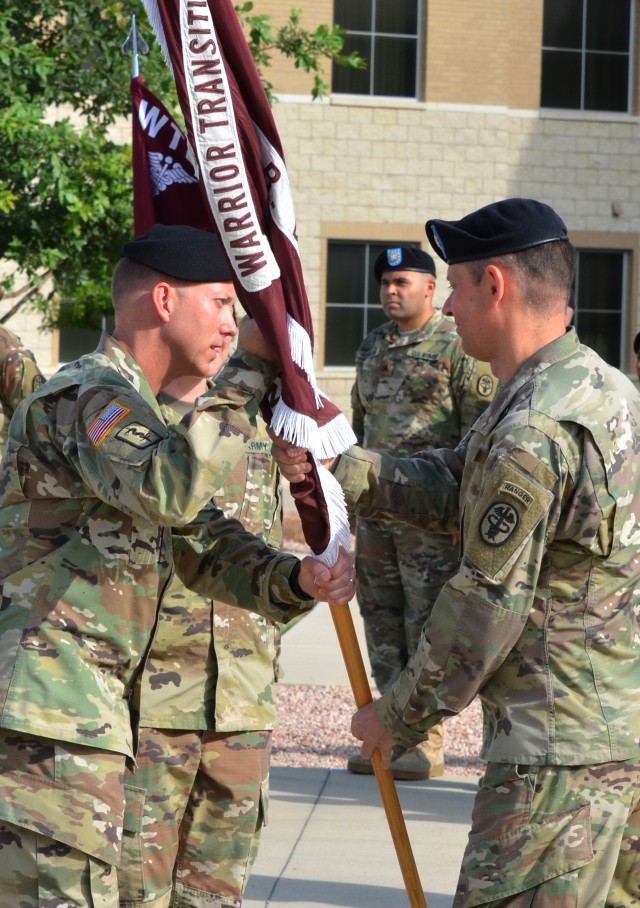 Fort Hood WTU changes leadership