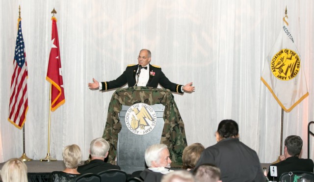 SPEAKING ON ARMY VALUES