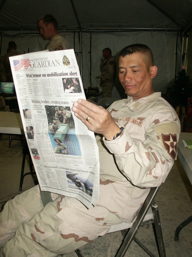 CSM Du reads the Guardian