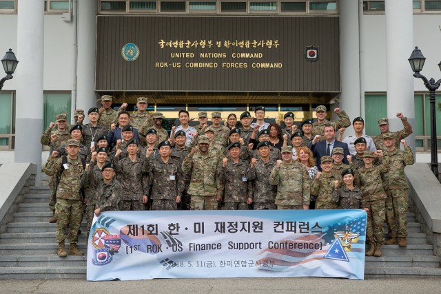 U.S. and ROK Army Finance Professionals Meet in Yongsan