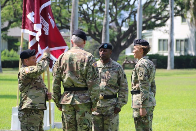 Passing the colors