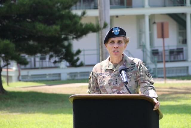 Army Surgeon General presides over RHC-P change of command