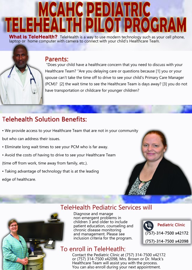 MCAHC TeleHealth Pilot Program