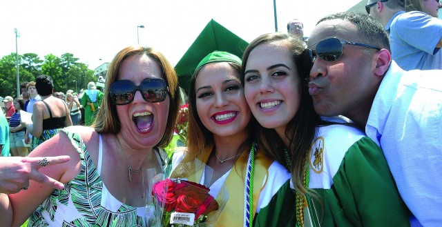 Fort Lee families celebrate journey of high school graduation