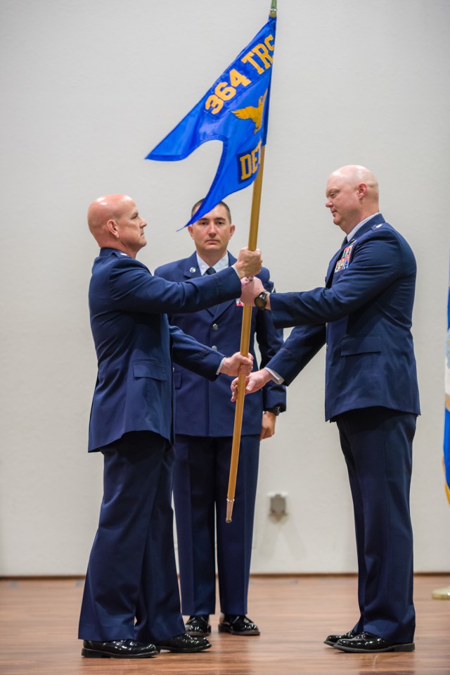 Aldred takes command of Det. 1 on Fort Leonard Wood