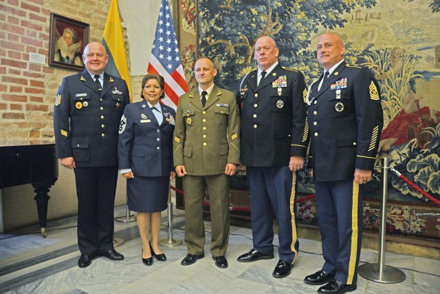 Pennsylvania National Guard leadership visit Lithuania, marks 25th anniversary of partnership
