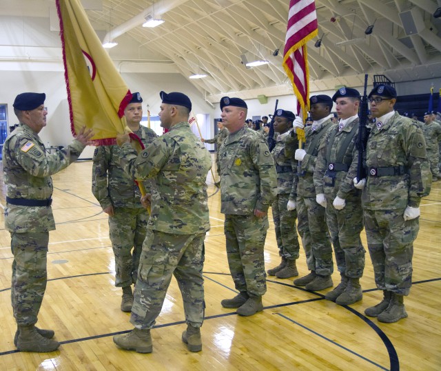 1st TSC STB completes first change of command, responsibility at Knox ...