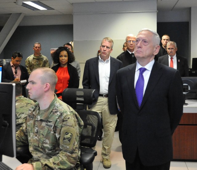 Secretary Mattis visits Fort Greely and 49th Missile Defense Battalion