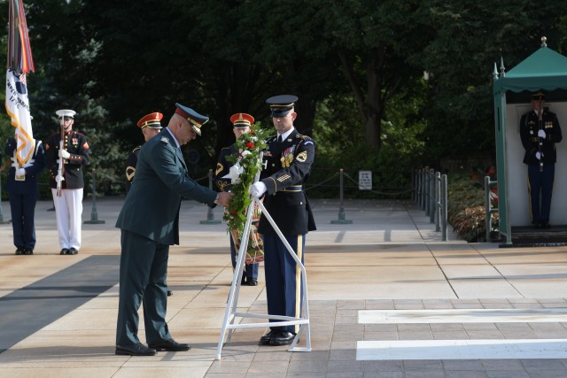 Lebanon honor the Fallen at Arlington National Cemetery