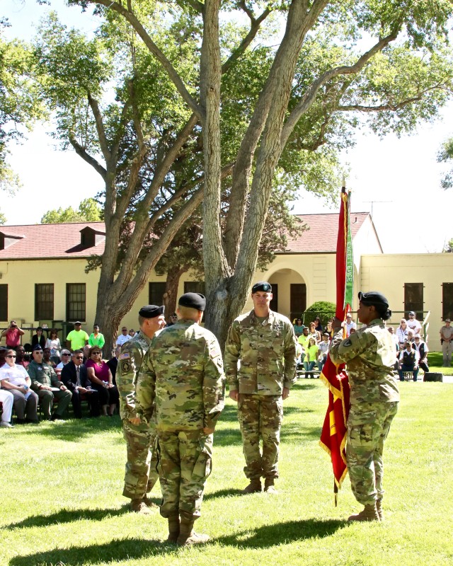 Beginning of the Hawthorne Army Depot Change of Command Ceremony