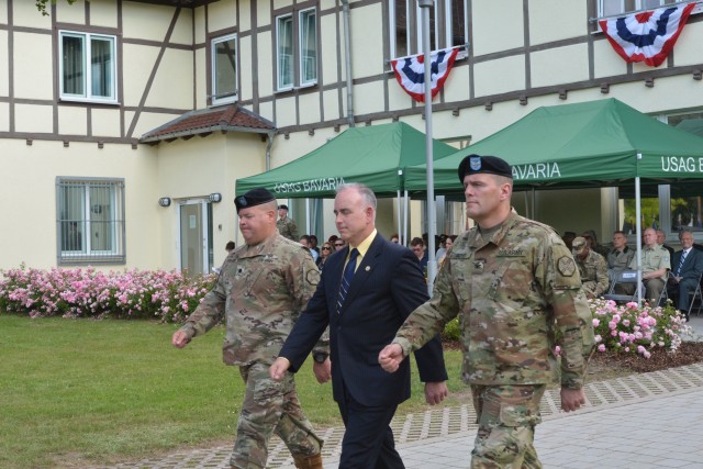 Col Adam Boyd takes command of U.S. Army Garrison Bavaria