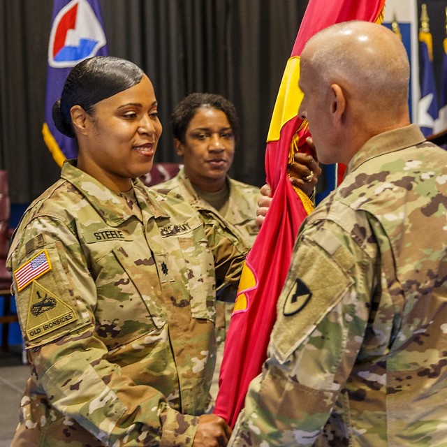 Steele takes command of ANMC