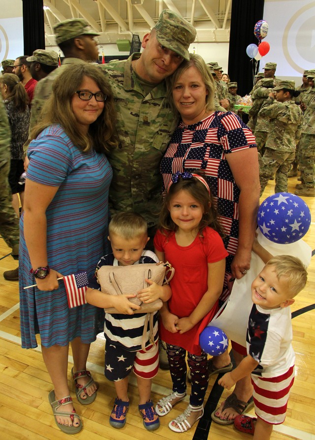 1st TSC's White Team returns from Middle East mission