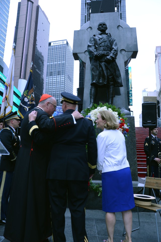 New York Cardinal, National Guard Chaplains remember Fighting Father Duffy