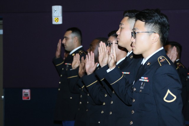 Military Naturalization Ceremony held in Garrison Humphreys
