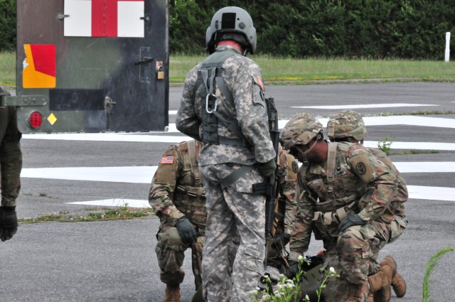 National Guard Pilots support MEDEVAC mission in Germany
