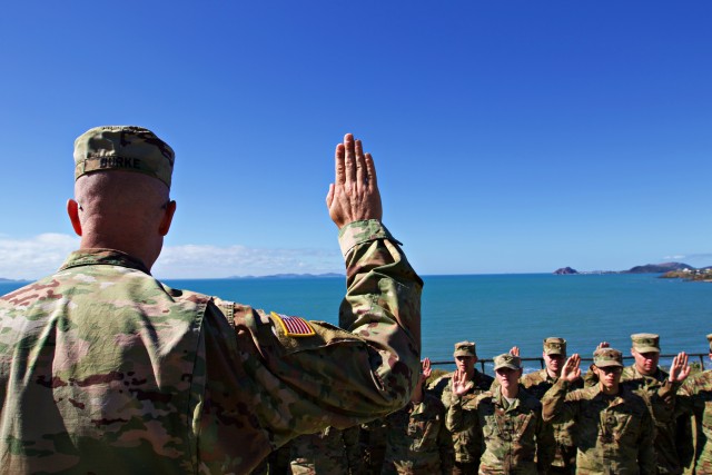 Indiana National Guard Soldiers extend service