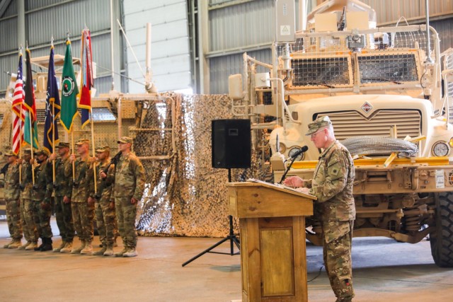 TAAC-South bids farewell to Brig. Gen. Lathrop