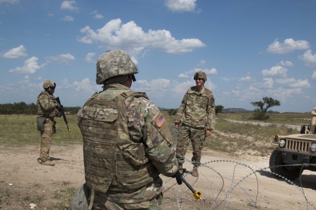 215th Tests new base defense tactics