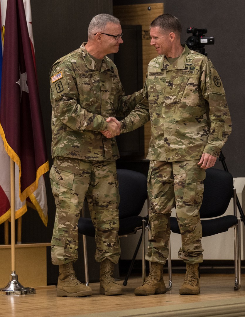 U.S. Army Command Sgt. Maj. Clark J. Charpentier MEDCoE Command