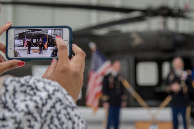 Boley promotion ceremony to Chief Warrant Officer 5