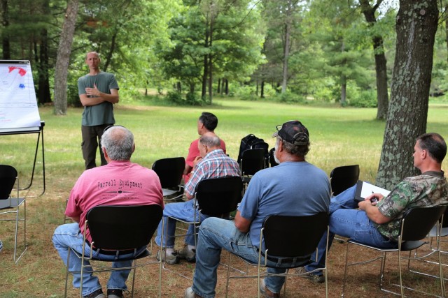 Invasive species working group holds field day at Fort McCoy