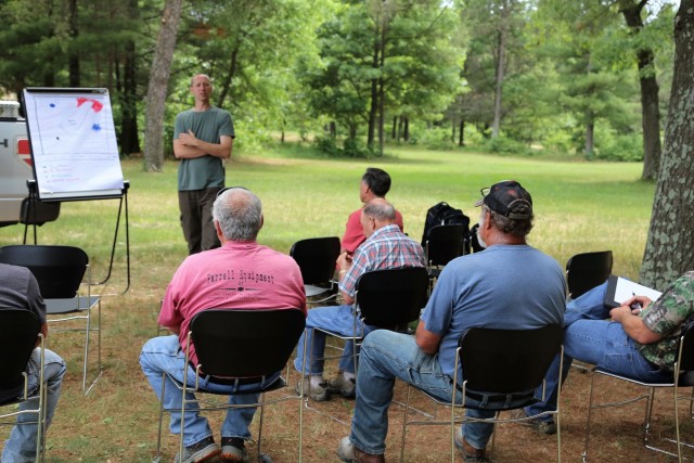 Invasive species working group holds field day at Fort McCoy