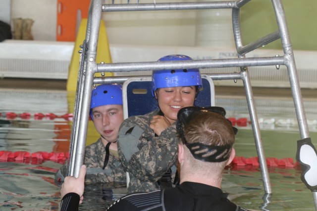 Helicopter Underwater Egress Training