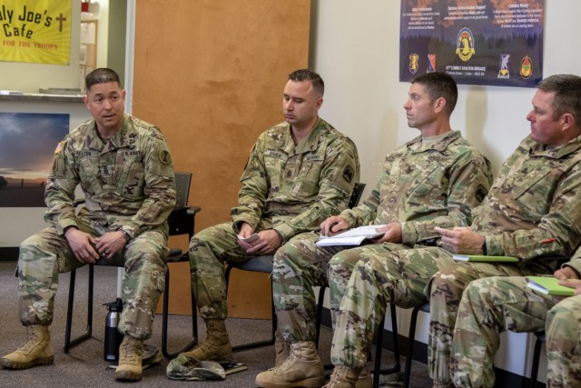 Helton visits 16th CAB Raptor Resilliency Center