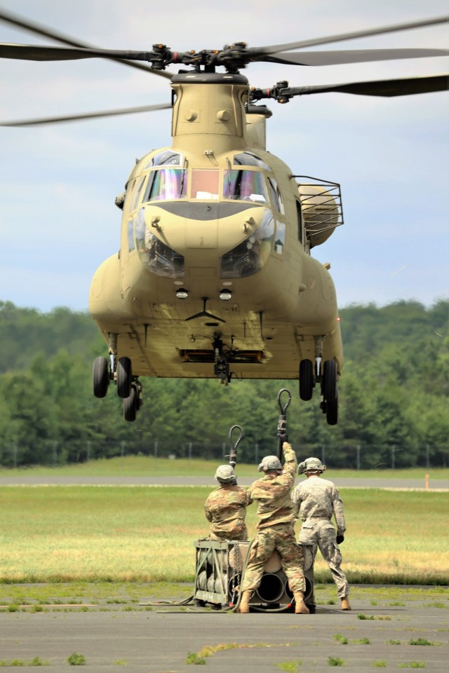Sling load training sequence at Fort McCoy