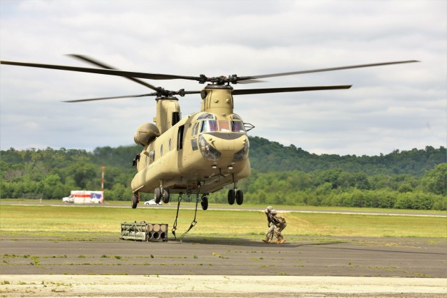 Sling load training sequence at Fort McCoy