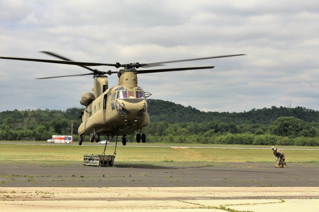 Sling load training sequence at Fort McCoy