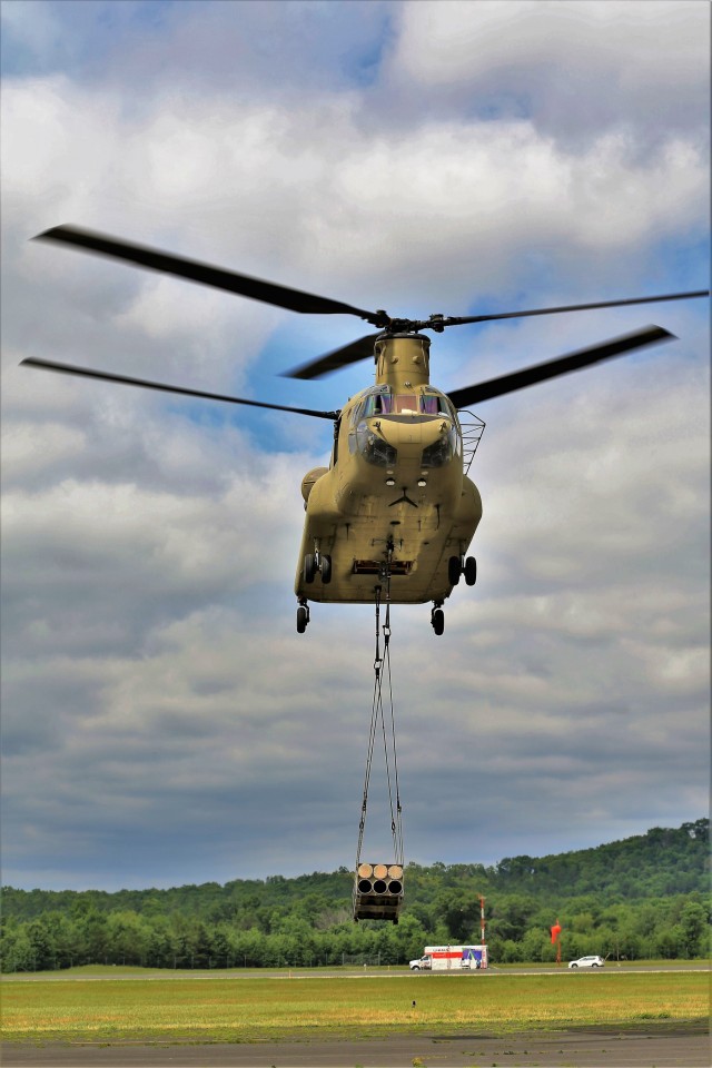 Sling load training sequence at Fort McCoy