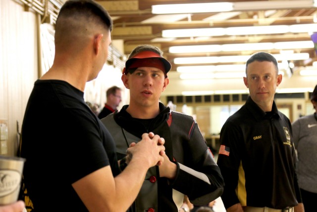 Army prone marksmans shares knowledge with team