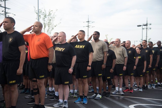 Warrant Officers at Camp Humphreys Celebrates 100th Birthday