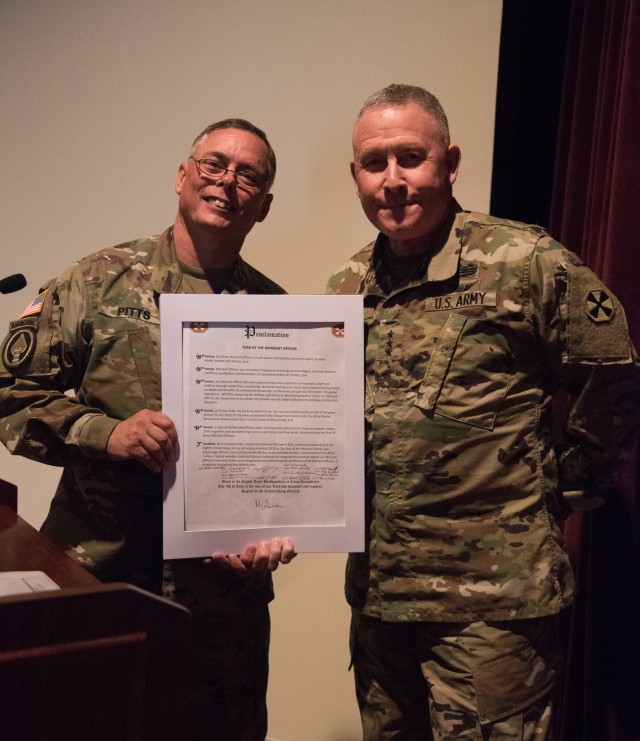 Warrant Officers at Camp Humphreys Celebrates 100th Birthday