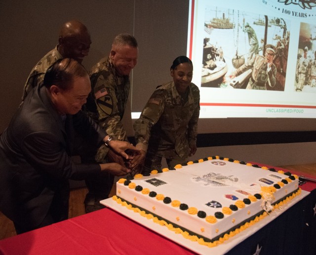 Warrant Officers at Camp Humphreys Celebrates 100th Birthday