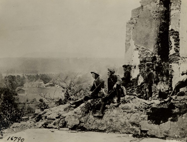 National Guardsmen of the Rainbow Division stopped Germans cold in 1918 battle