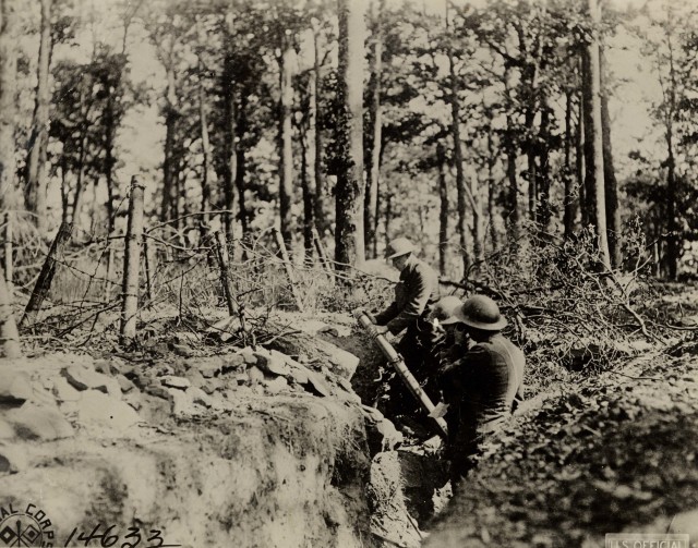 National Guardsmen of the Rainbow Division stopped Germans cold in 1918 battle