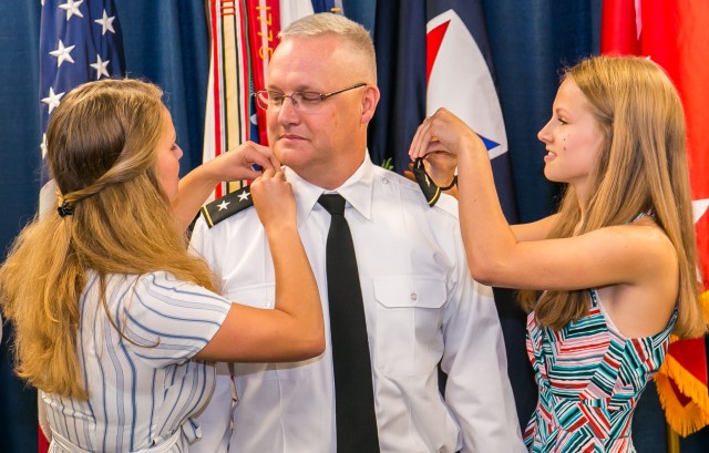ACC commander receives second star