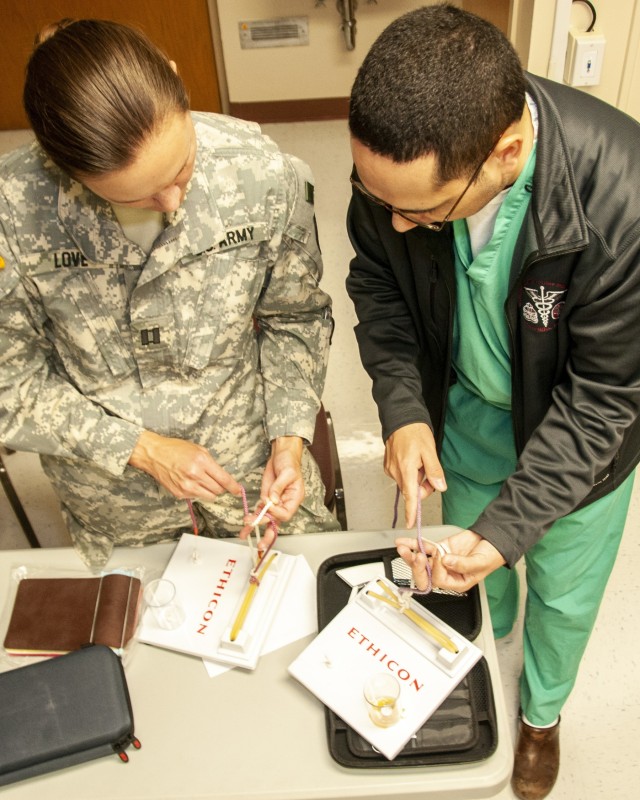 GME Interns get hands-on during first-ever simulation boot camp